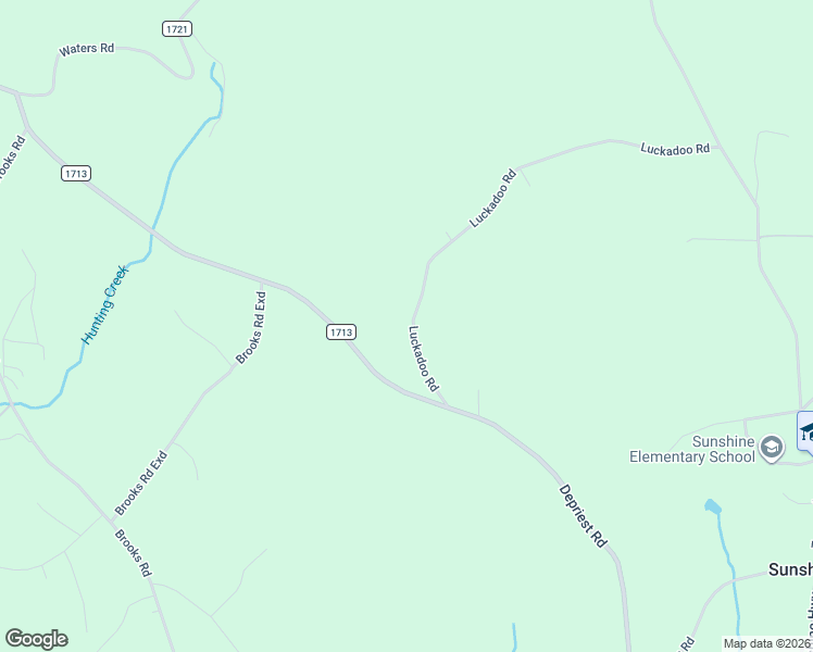 map of restaurants, bars, coffee shops, grocery stores, and more near 211 Luckadoo Road in Bostic