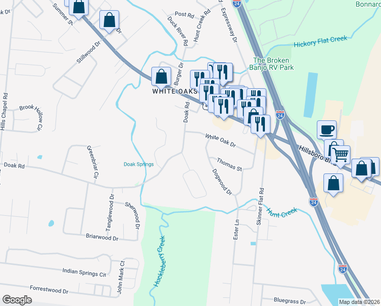 map of restaurants, bars, coffee shops, grocery stores, and more near 23 Belmar Rd in Manchester