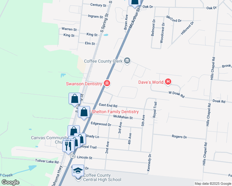 map of restaurants, bars, coffee shops, grocery stores, and more near 107 Heritage Circle in Manchester