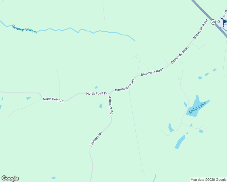 map of restaurants, bars, coffee shops, grocery stores, and more near 181 Ashmore Road in Summertown
