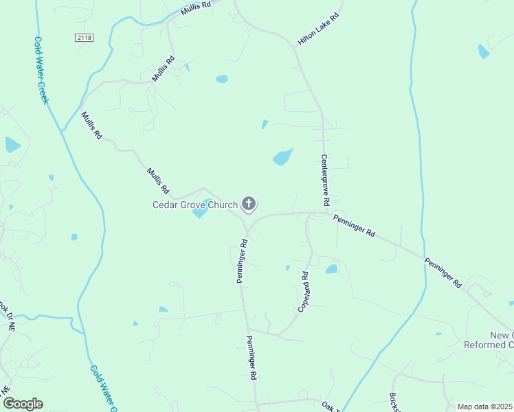 map of restaurants, bars, coffee shops, grocery stores, and more near 2975 Penninger Road in Concord