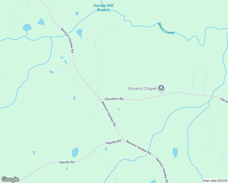 map of restaurants, bars, coffee shops, grocery stores, and more near 8170 Elevation Road in Benson