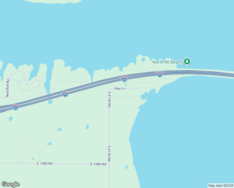 map of restaurants, bars, coffee shops, grocery stores, and more near 414369 East 1075 Road in Checotah