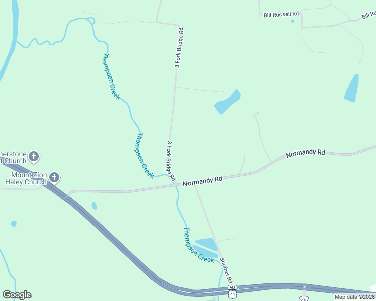 map of restaurants, bars, coffee shops, grocery stores, and more near 120 Three Forks Bridge Road in Wartrace