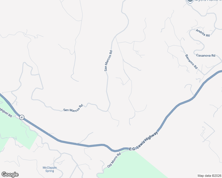 map of restaurants, bars, coffee shops, grocery stores, and more near 10825 San Marcos Road in Atascadero