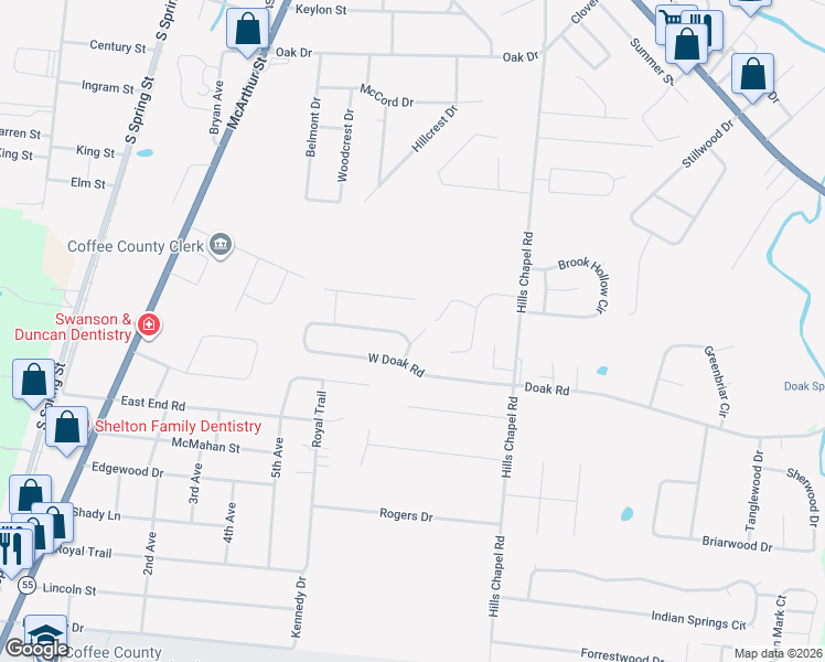 map of restaurants, bars, coffee shops, grocery stores, and more near 212 Hamilton Court in Manchester