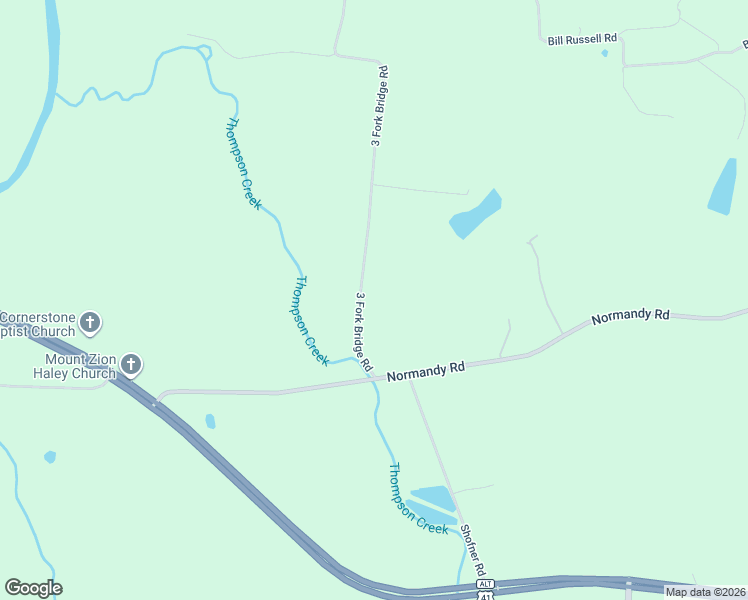 map of restaurants, bars, coffee shops, grocery stores, and more near 120 3 Fork Bridge Road in Wartrace