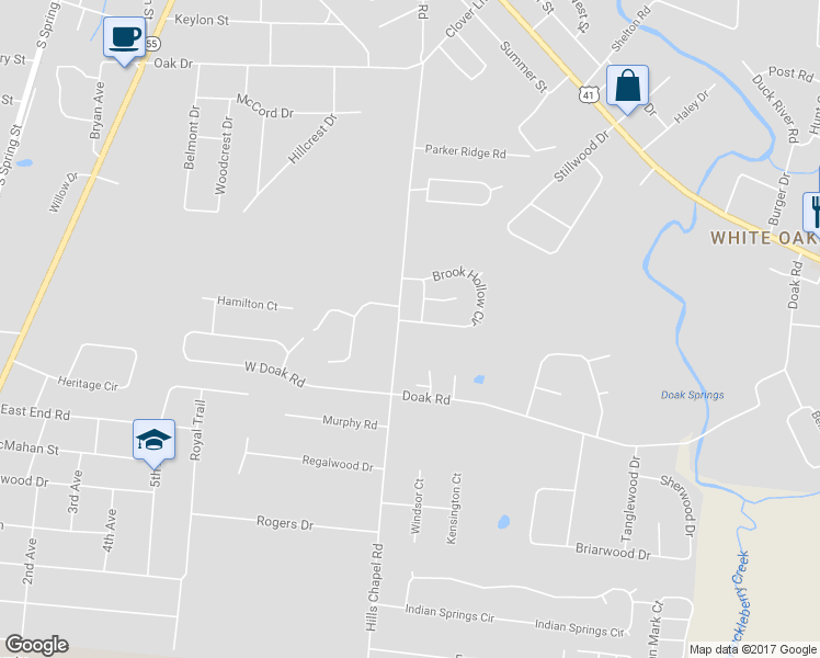 map of restaurants, bars, coffee shops, grocery stores, and more near 32 Brook Hollow Circle in Manchester