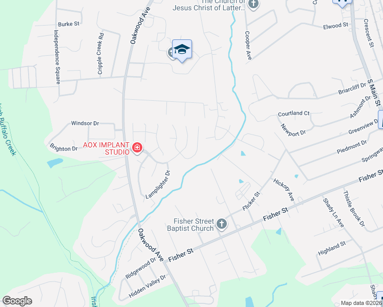 map of restaurants, bars, coffee shops, grocery stores, and more near 845 Lantern Way in Kannapolis