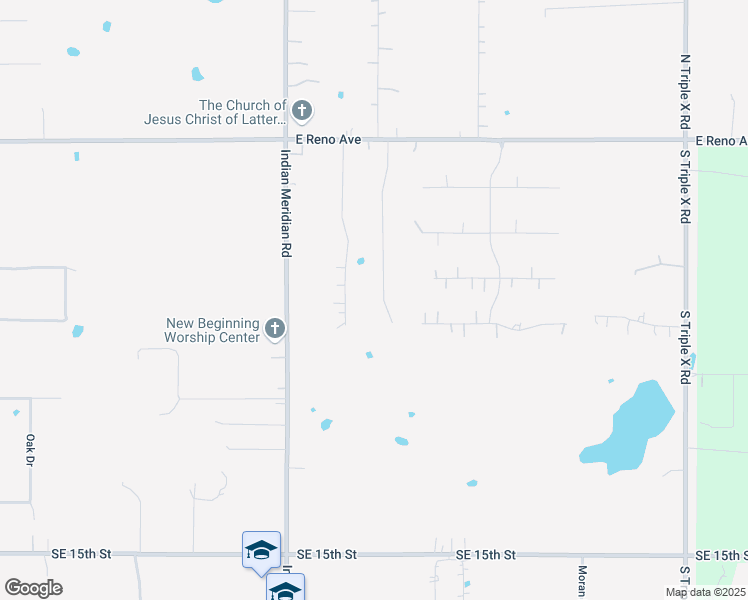 map of restaurants, bars, coffee shops, grocery stores, and more near in Choctaw