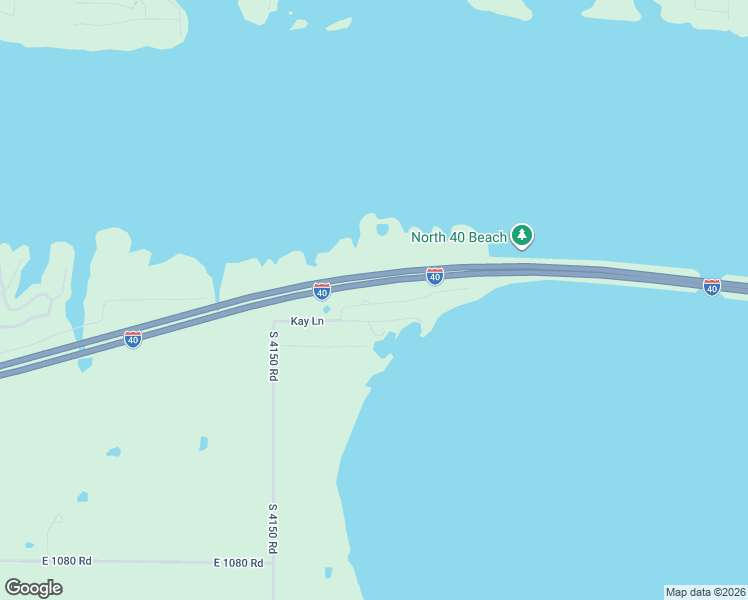 map of restaurants, bars, coffee shops, grocery stores, and more near 415308 East 1073 Road in Checotah