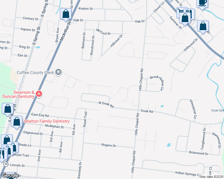 map of restaurants, bars, coffee shops, grocery stores, and more near 212 Hamilton Court in Manchester