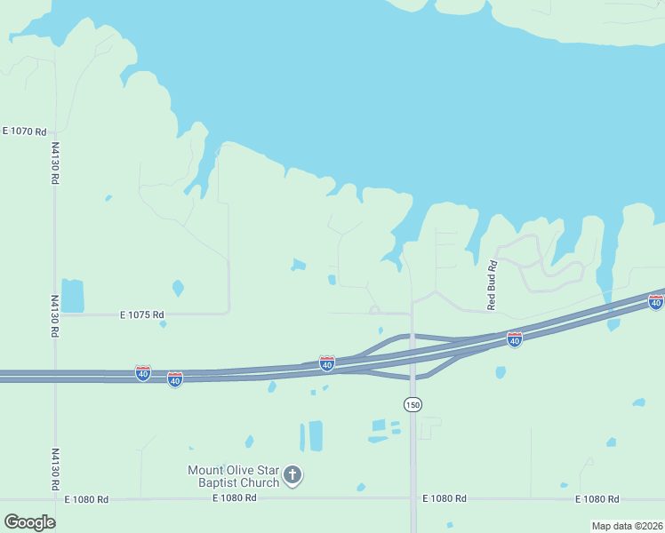 map of restaurants, bars, coffee shops, grocery stores, and more near 107387 South 4138 Road in Checotah