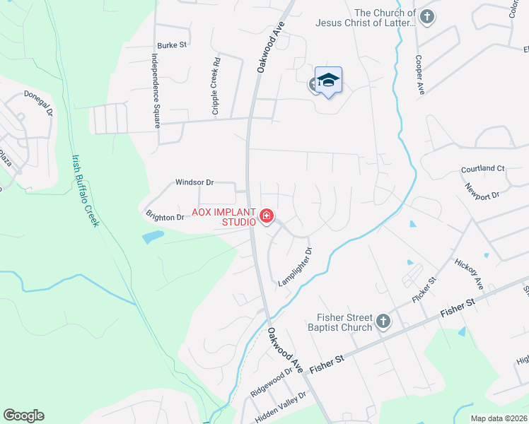 map of restaurants, bars, coffee shops, grocery stores, and more near 1504 Ians Turn in Kannapolis