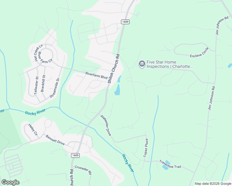 map of restaurants, bars, coffee shops, grocery stores, and more near 3299 Basalt Place in Davidson