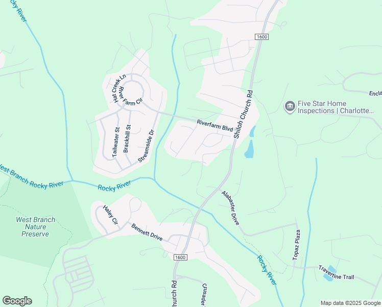 map of restaurants, bars, coffee shops, grocery stores, and more near 10846 Traders Court in Davidson