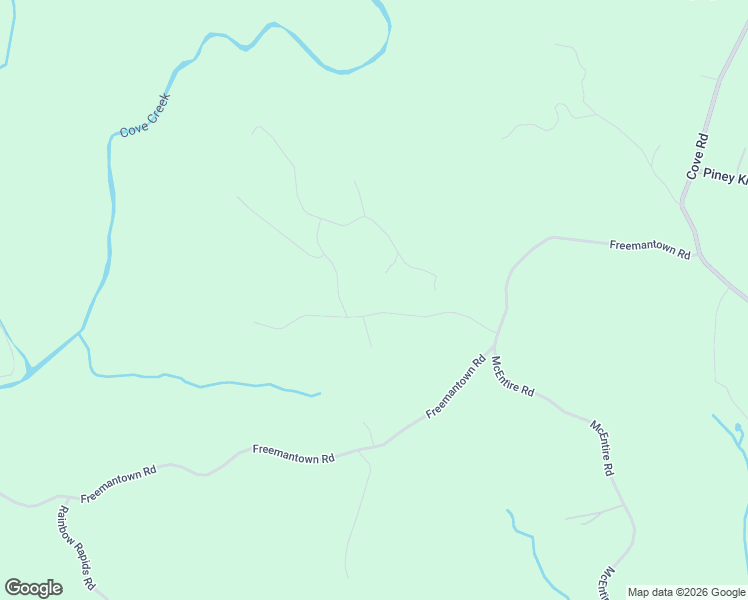 map of restaurants, bars, coffee shops, grocery stores, and more near 157 Shady Bark Lane in Rutherfordton