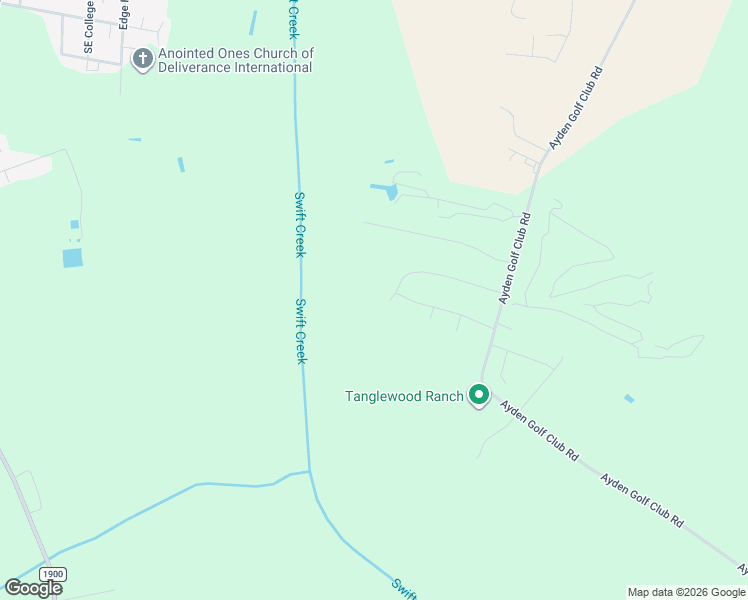 map of restaurants, bars, coffee shops, grocery stores, and more near 885 Fairway Road in Ayden