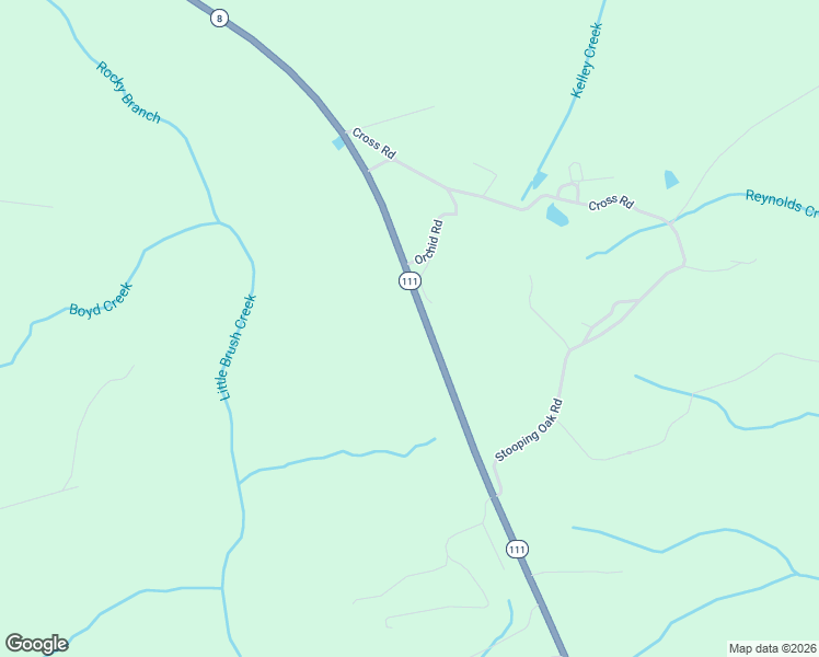 map of restaurants, bars, coffee shops, grocery stores, and more near 6917 Tennessee 8 in Dunlap