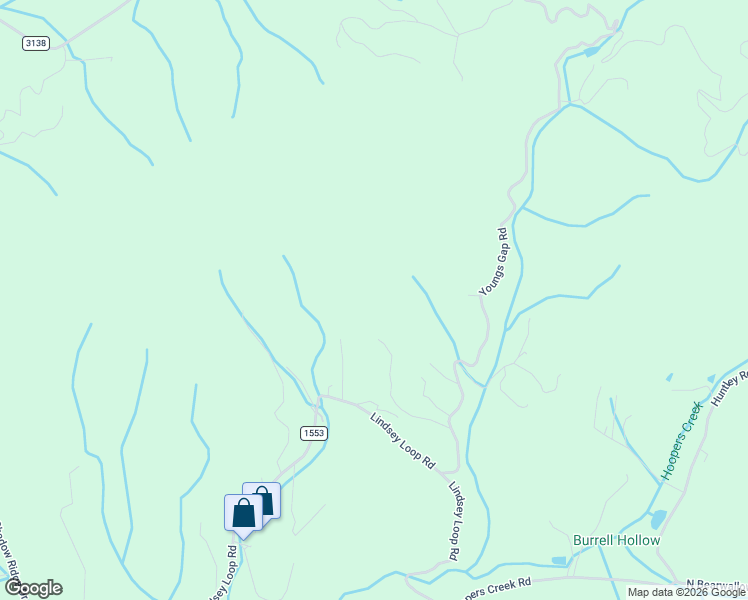 map of restaurants, bars, coffee shops, grocery stores, and more near 101 Youngs Gap Road in Fletcher
