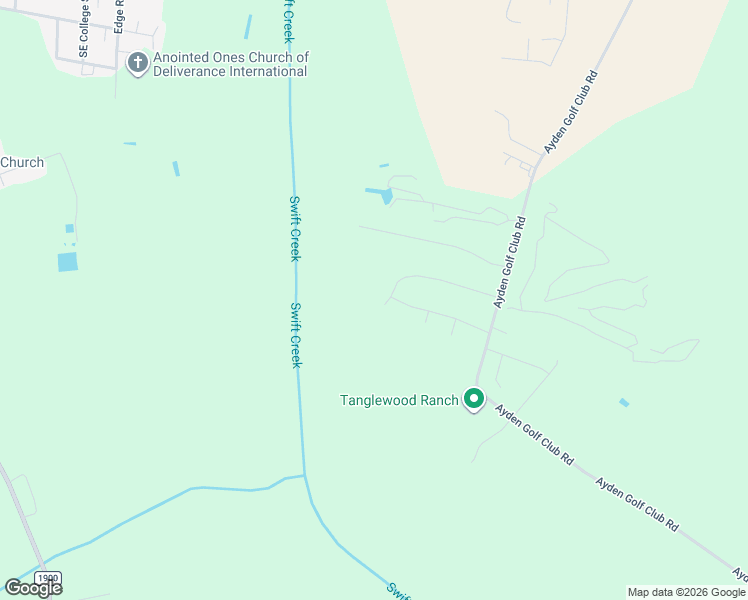 map of restaurants, bars, coffee shops, grocery stores, and more near 885 Fairway Road in Ayden