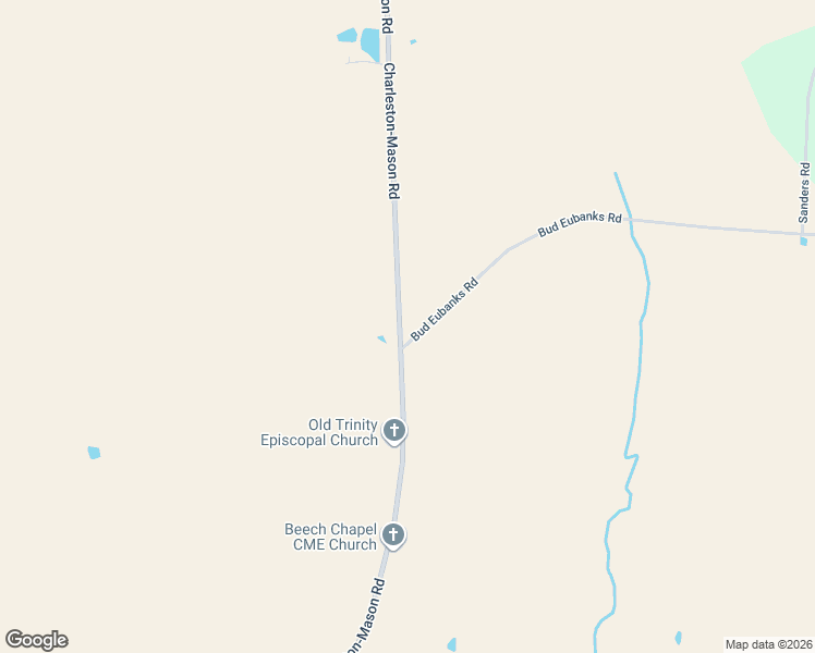 map of restaurants, bars, coffee shops, grocery stores, and more near 70 Bud Eubanks Road in Mason