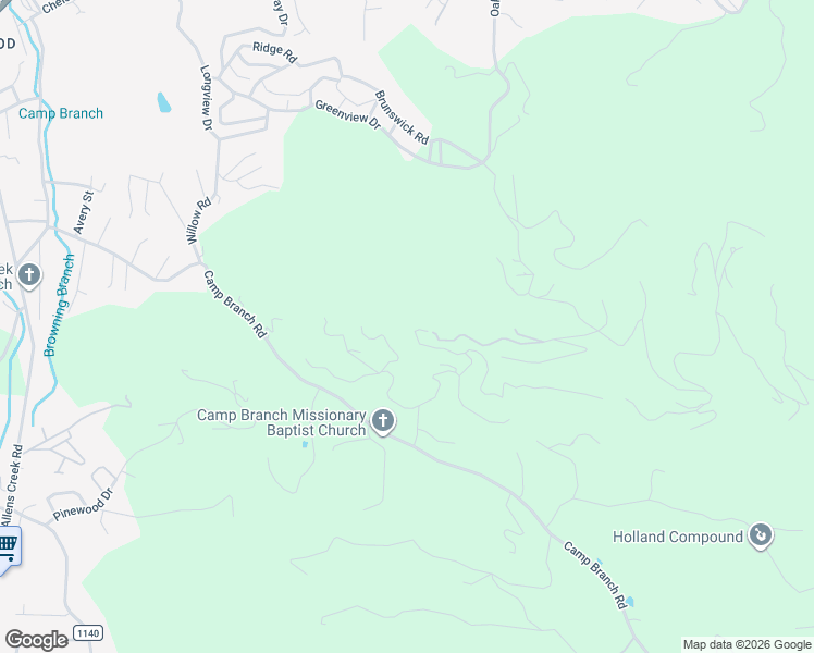 map of restaurants, bars, coffee shops, grocery stores, and more near 52 Honeysuckle Drive in Waynesville