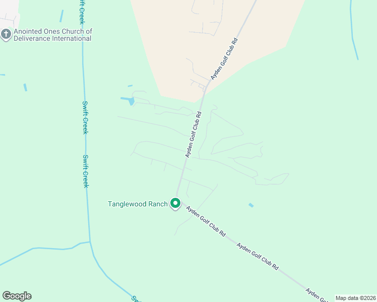 map of restaurants, bars, coffee shops, grocery stores, and more near 4442 Ayden Golf Club Road in Ayden