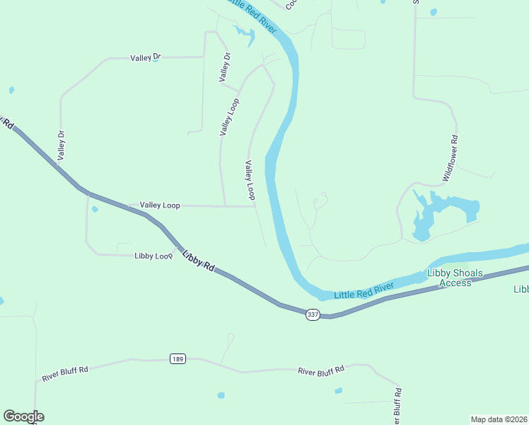 map of restaurants, bars, coffee shops, grocery stores, and more near 5 Sun Valley in Heber Springs