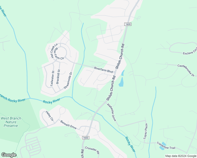 map of restaurants, bars, coffee shops, grocery stores, and more near 10817 Traders Court in Davidson
