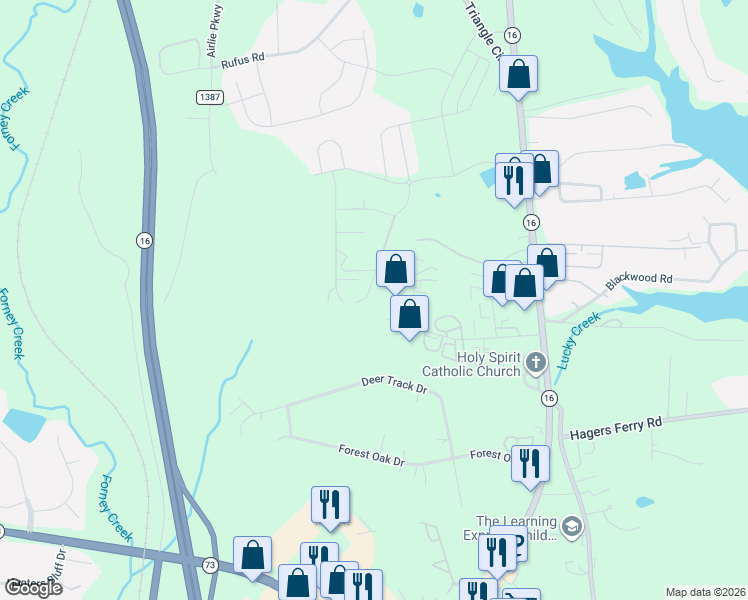 map of restaurants, bars, coffee shops, grocery stores, and more near 731 Crosspoint Drive in Denver