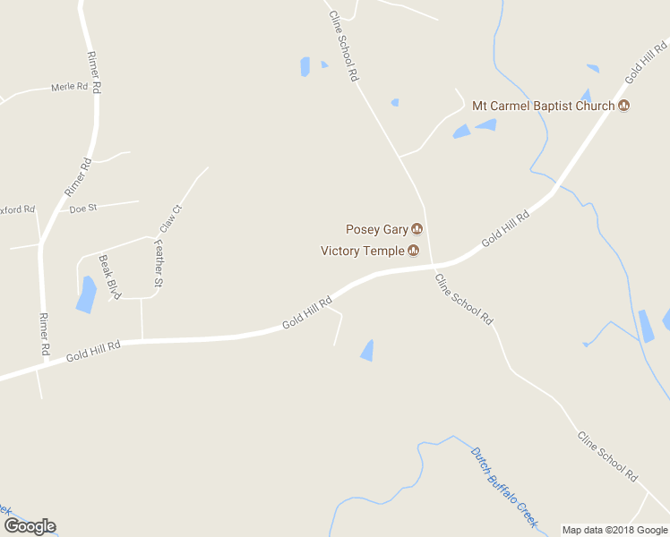 map of restaurants, bars, coffee shops, grocery stores, and more near 6205 Gold Hill Road in Concord