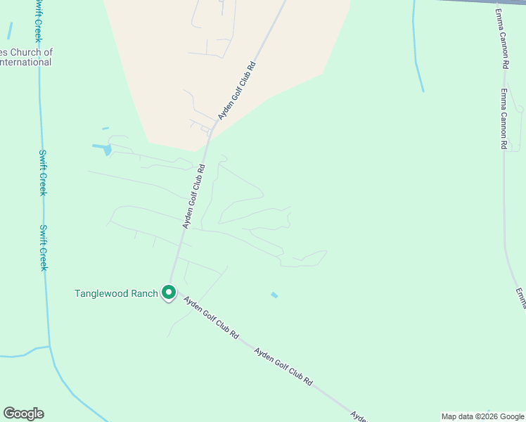 map of restaurants, bars, coffee shops, grocery stores, and more near 4343 Ayden Golf Club Road in Ayden