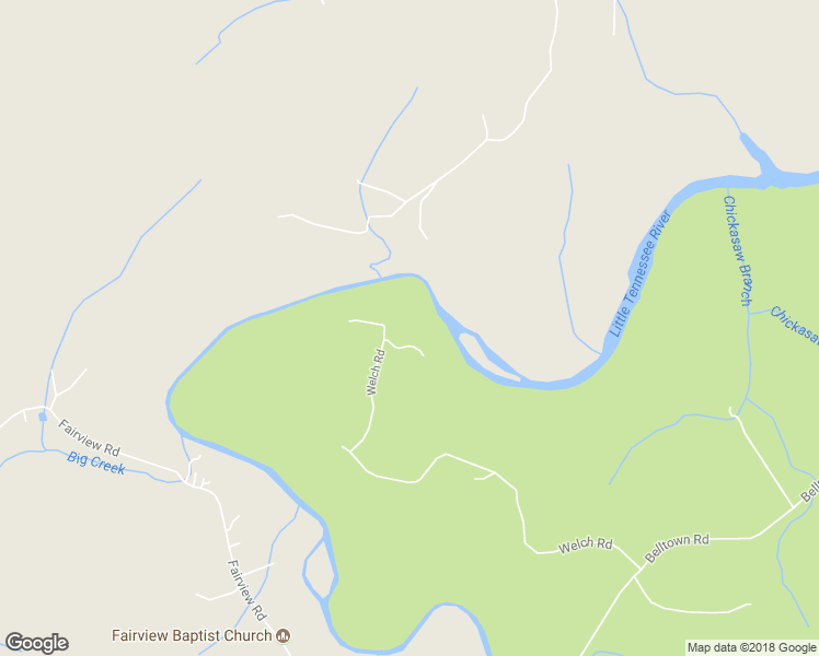 map of restaurants, bars, coffee shops, grocery stores, and more near 410 Welch Road in Tellico Plains