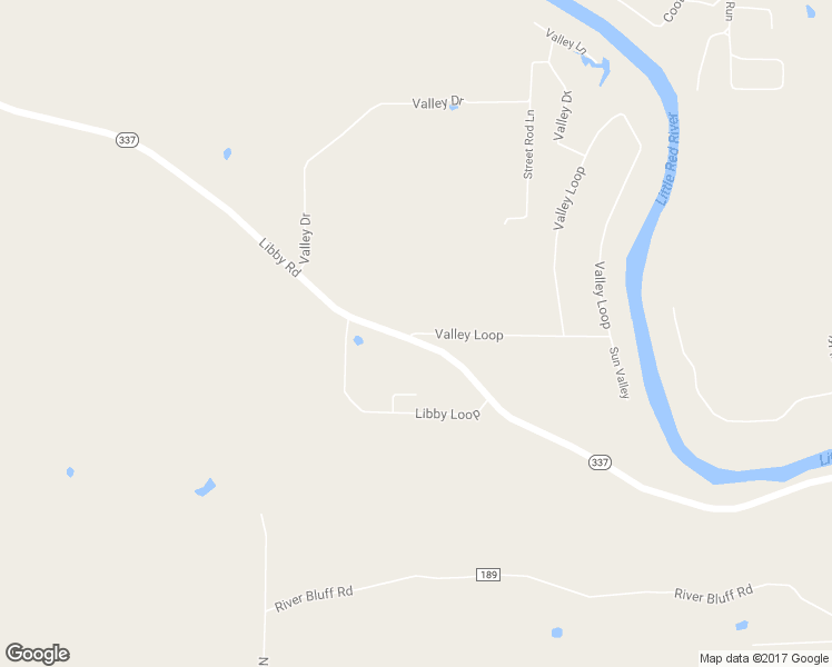 map of restaurants, bars, coffee shops, grocery stores, and more near 283 Valley Loop in Heber Springs