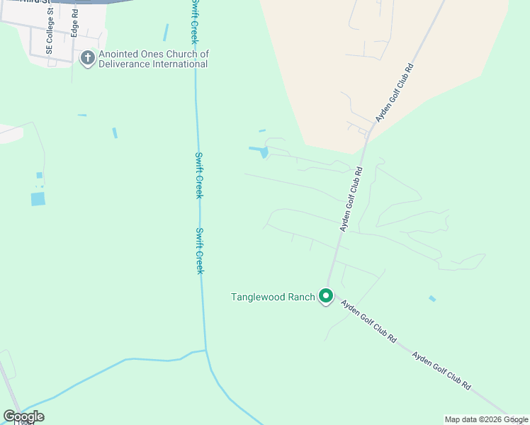 map of restaurants, bars, coffee shops, grocery stores, and more near 885 Fairway Road in Ayden