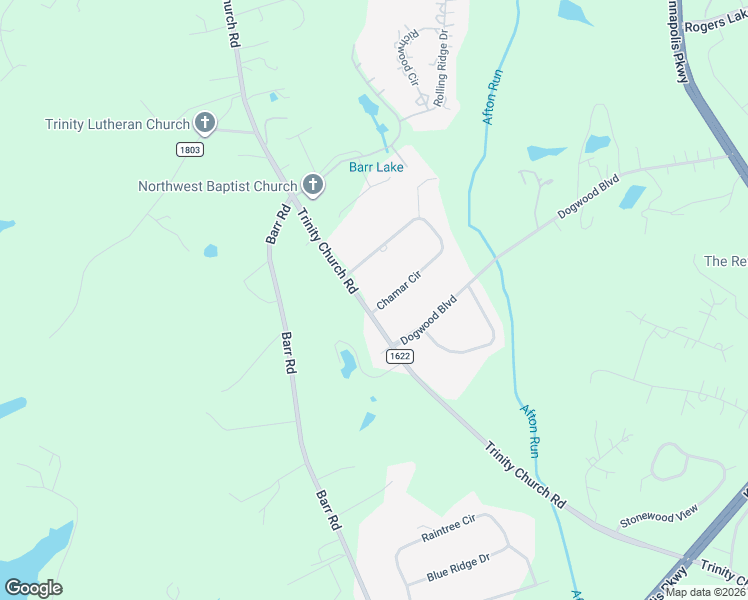 map of restaurants, bars, coffee shops, grocery stores, and more near 6223 Chamar Circle in Kannapolis