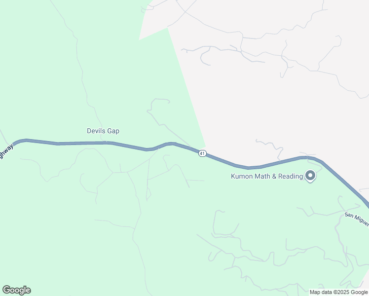 map of restaurants, bars, coffee shops, grocery stores, and more near 14445 Morro Road in Atascadero
