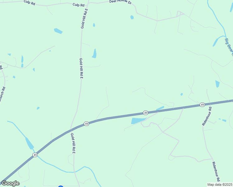 map of restaurants, bars, coffee shops, grocery stores, and more near 14345 State Highway 49 in Gold Hill