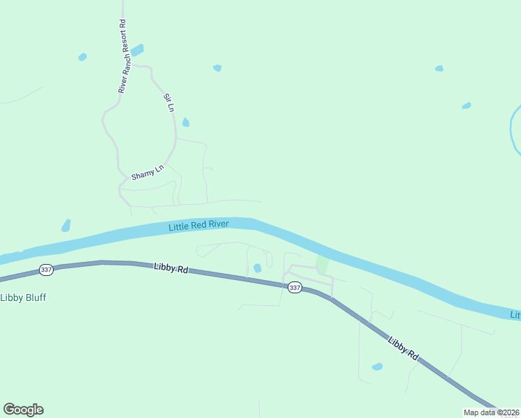 map of restaurants, bars, coffee shops, grocery stores, and more near 21 Rivers Edge Cove in Heber Springs