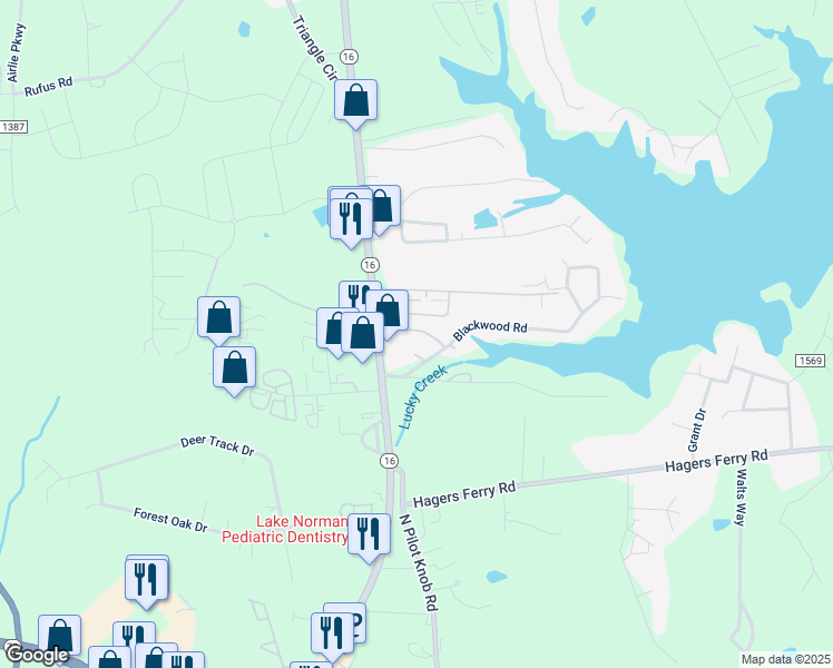 map of restaurants, bars, coffee shops, grocery stores, and more near 7788 Clover Lane in Denver