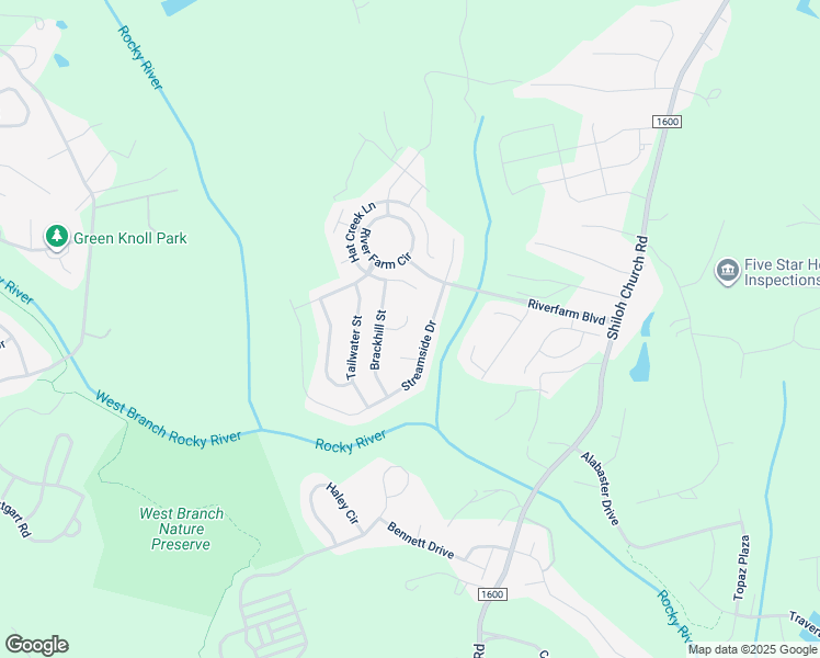 map of restaurants, bars, coffee shops, grocery stores, and more near 10925 Trout Creek Place in Davidson