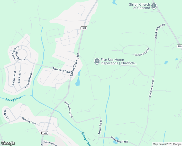 map of restaurants, bars, coffee shops, grocery stores, and more near 2652 Cheverny Place in Concord