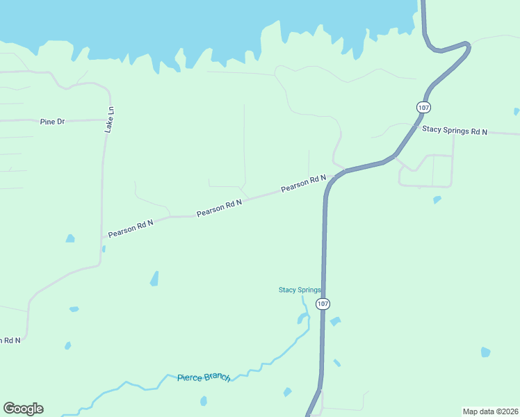 map of restaurants, bars, coffee shops, grocery stores, and more near 1170 Pearson Road North in Heber Springs