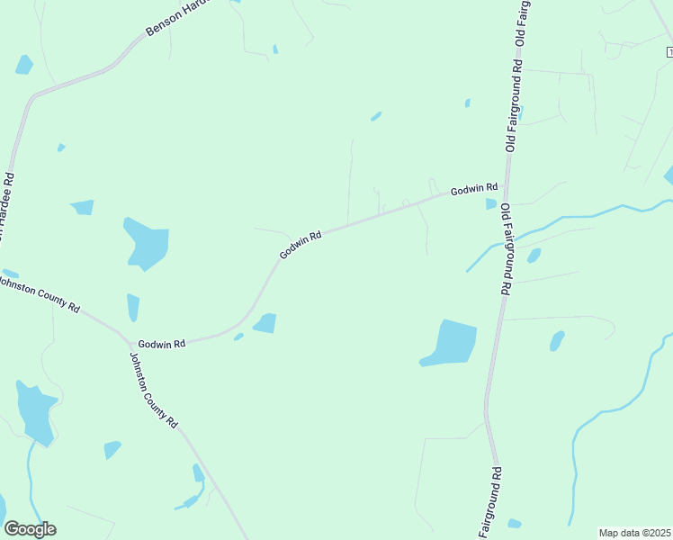 map of restaurants, bars, coffee shops, grocery stores, and more near 407 Godwin Road in Benson