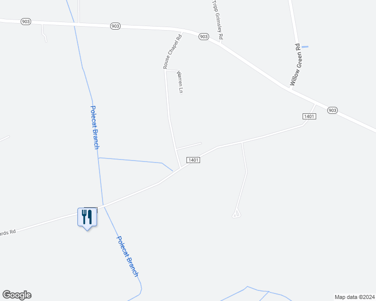 map of restaurants, bars, coffee shops, grocery stores, and more near 58 Deborah Drive in Ayden