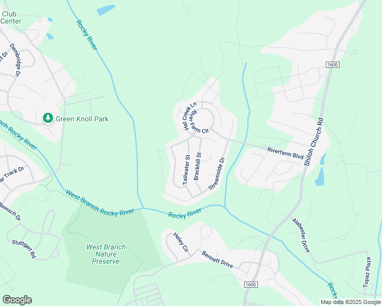 map of restaurants, bars, coffee shops, grocery stores, and more near 10936 Tailwater Street in Davidson