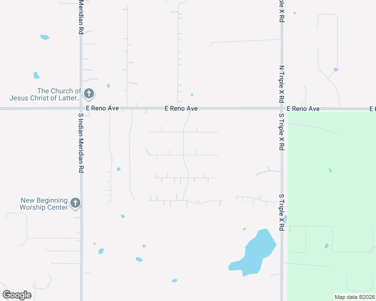 map of restaurants, bars, coffee shops, grocery stores, and more near 16441 Roserock Circle in Choctaw