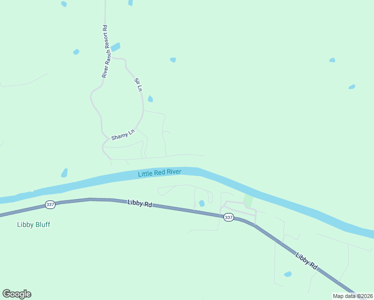 map of restaurants, bars, coffee shops, grocery stores, and more near 10 Redtail Lane in Heber Springs