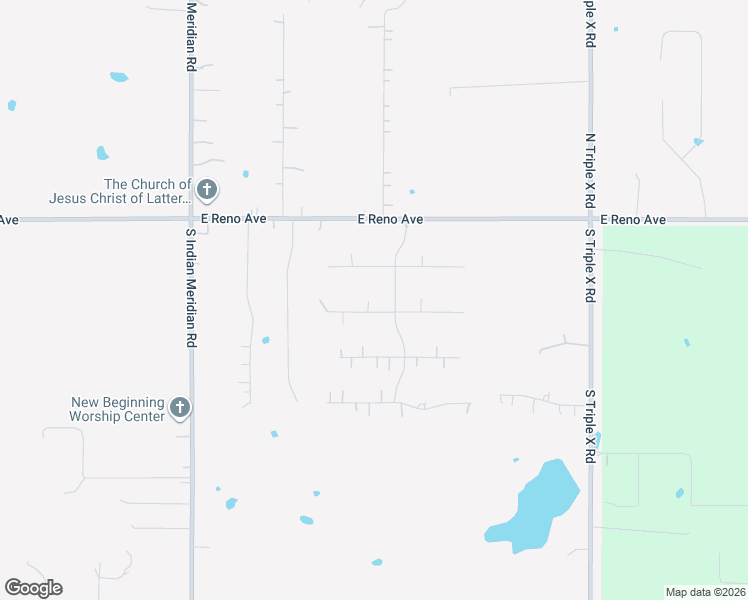 map of restaurants, bars, coffee shops, grocery stores, and more near 16441 Roserock Circle in Choctaw